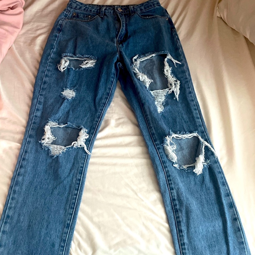 SHEIN / blue / jeans
